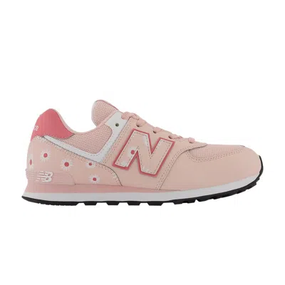 Pre-owned New Balance 574 Big Kid 'floral - Pink Haze' | Kid's Size 5.5