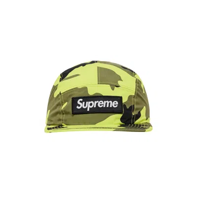 Pre-owned Supreme Gore-tex Camp Cap 'fluorescent Camo' | Multi-color | Men's Size Onesize
