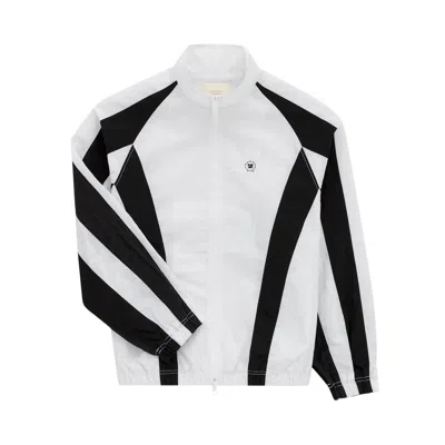 Pre-owned Aimé Leon Dore Crest Track Jacket 'white' | Multi-color | Men's Size L