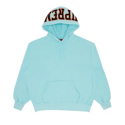 Pre-owned Supreme Team 94 Hooded Sweatshirt 'aqua' | Blue | Men's Size L