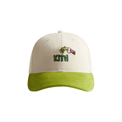 Pre-owned Kith X The Grinch Suede Brim Aaron Cap 'matcha' | Multi-color | Men's Size Onesize