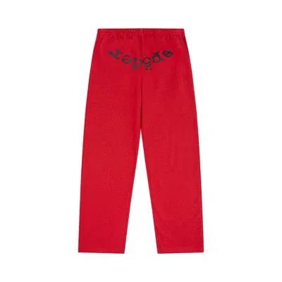 Pre-owned Sp5der Vvs Sweatpant 'red' | Men's Size M