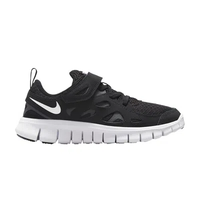 Pre-owned Nike Free Run 2 Ps 'black White' | Kid's Size 2