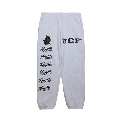 Pre-owned Cactus Jack By Travis Scott X Mitchell & Ness University Of Central Florida Sweatpants 'grey Heather