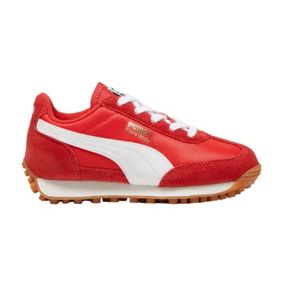 Pre-owned Puma Easy Rider Vintage Little Kid 'red' | Kid's Size 10.5