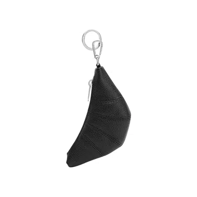 Pre-owned Lemaire Mini Croissant Keyring 'black' | Men's Size Onesize
