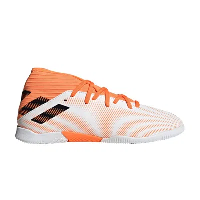 Pre-owned Adidas Originals Adidas Nemeziz.3 In J 'tension Tape - Screaming Orange' | Kid's Size 4.5