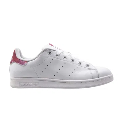 Pre-owned Adidas Originals Adidas Stan Smith J 'white Bright Pink' | Kid's Size 5.5