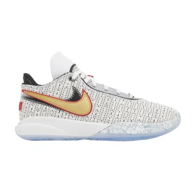 Pre-owned Nike Lebron 20 Gs 'the Debut' | White | Kid's Size 7