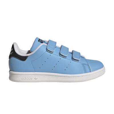Pre-owned Adidas Originals Adidas Disney X Stan Smith Little Kid 'aladdin - Genie' | Blue | Kid's Size 2.5