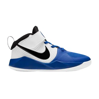 Pre-owned Nike Team Hustle D9 Ps 'white Game Royal' | Kid's Size 3