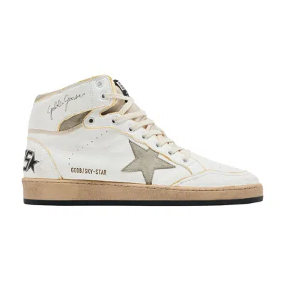 Pre-owned Golden Goose Sky Star 'white Dove Grey' | Cream | Men's Size 41