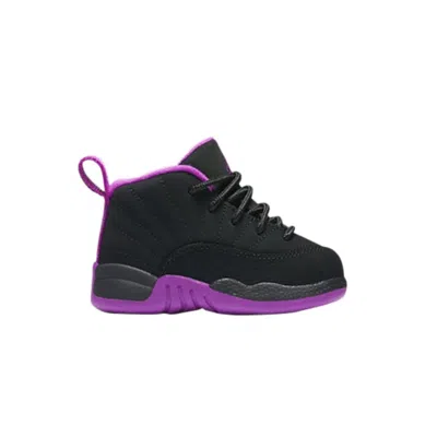 Pre-owned Air Jordan 12 Retro Td 'hyper Violet' | Black | Infant Size 9