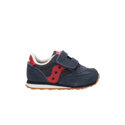 Pre-owned Saucony Jazz Hook And Loop Toddler 'navy Red' | Blue | Infant Size 4