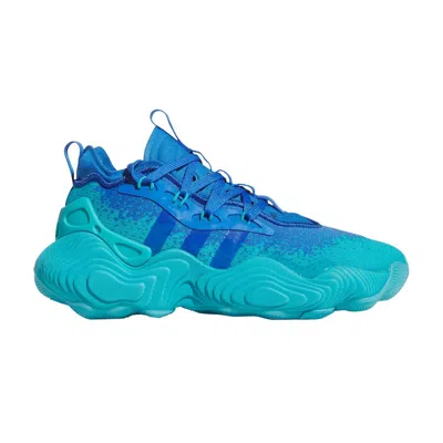 Pre-owned Adidas Originals Adidas Trae Young 3 J 'lucid Cyan' | Blue | Kid's Size 3.5