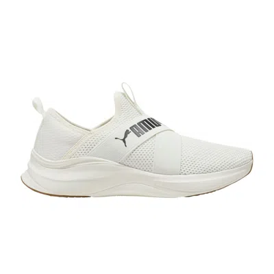 Pre-owned Puma Wmns Softride Harmony Slip-on 'warm White' | Cream | Women's Size 8.5