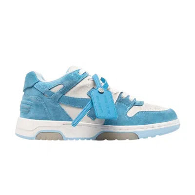 Pre-owned Off-white Out Of Office 'light Blue Suede' | Men's Size 43