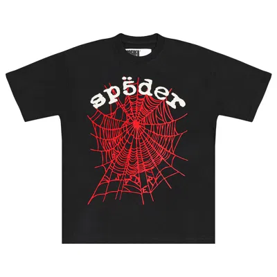 Pre-owned Sp5der Legacy Logo Hw Tee 'black' | Men's Size M
