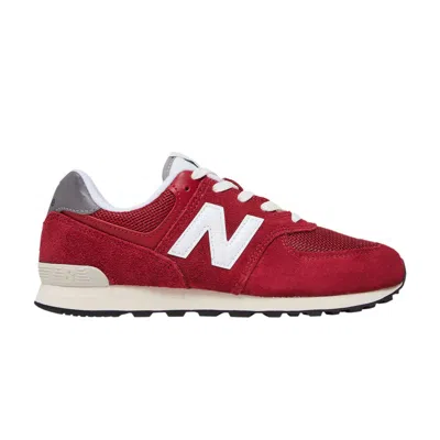 Pre-owned New Balance 574 Big Kid 'crimson' | Red | Kid's Size 6.5