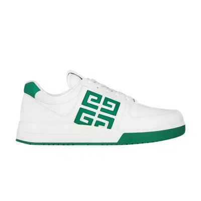Pre-owned Givenchy G4 Sneaker 'white Green' | Men's Size 41