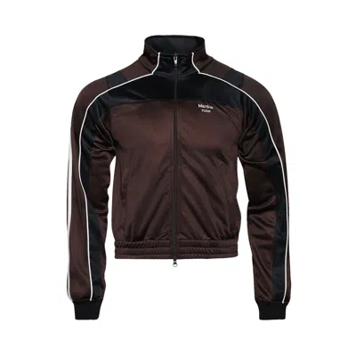 Pre-owned Martine Rose Shrunken Track Jacket 'brown' | Men's Size S