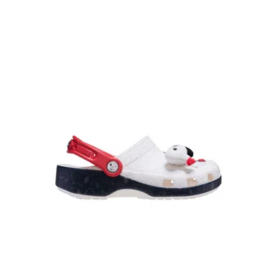 Pre-owned Crocs Peanuts X Classic Clog Toddler 'snoopy & Joe Cool' | White | Infant Size 5