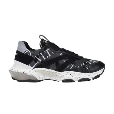 Pre-owned Valentino Garavani Valentino  Bounce 'black Camo' | Men's Size 45