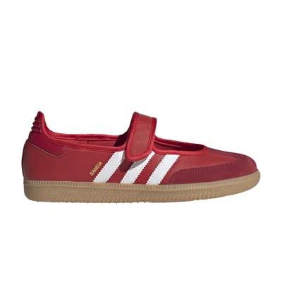 Pre-owned Adidas Originals Adidas Wmns Samba Jane 'scarlet Gum' | Red | Women's Size 9
