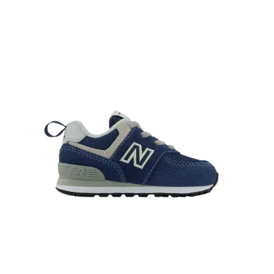 Pre-owned New Balance 574 Bungee Toddler Wide 'core Pack - Navy' | Blue | Infant Size 3