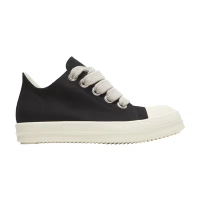 Pre-owned Rick Owens Drkshdw Fogachine Cotton Megalace Low 'black Milk' | Men's Size 41