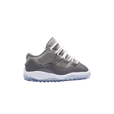 Pre-owned Air Jordan 11 Retro Low Bt 'cool Grey' | Infant Size 2 In Gray