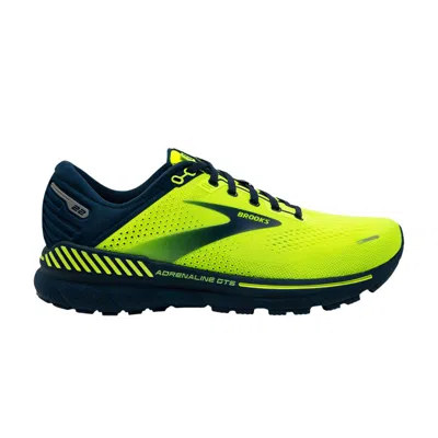 Pre-owned Brooks Adrenaline Gts 22 'nightlife Titan' | Green | Men's Size 9