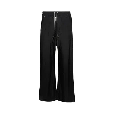 Pre-owned Rick Owens Wide Bela Pants 'black' | Men's Size 48