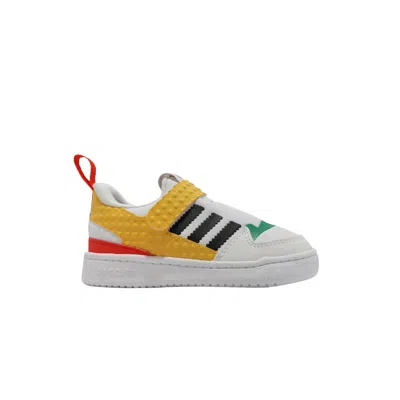 Pre-owned Adidas Originals Adidas Lego X Forum 360 I 'white Equipment Yellow' | Infant Size 5