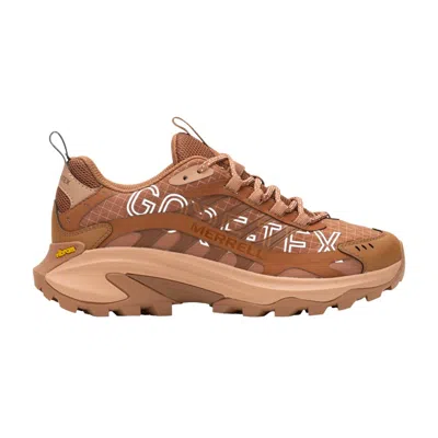 Pre-owned Merrell Wmns Moab Speed 2 Gore-tex Bl 1trl 'nutshell' | Brown | Women's Size 5