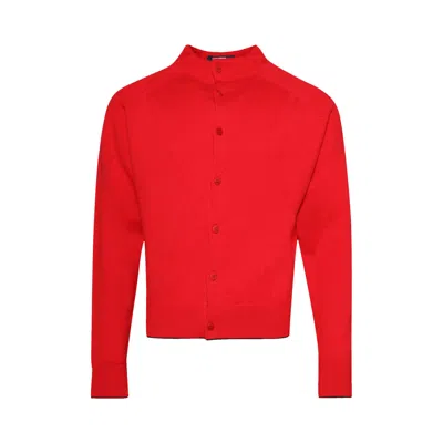 Pre-owned Jacquemus Le Cardigan Pitatto 'red' | Men's Size Xl