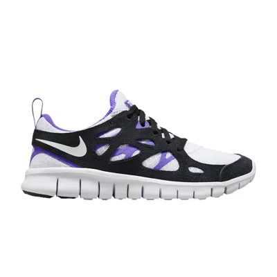 Pre-owned Nike Free Run 2 Gs 'black Action Grape' | White | Kid's Size 3.5