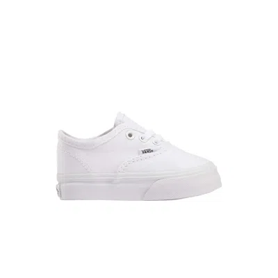 Pre-owned Vans Authentic Toddler 'white' | Infant Size 2