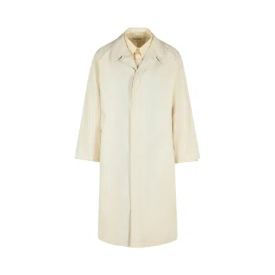 Pre-owned Maison Margiela Trench Coat 'ivory' | White | Men's Size 52