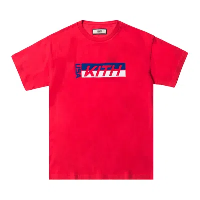Pre-owned Kith Usa Factory Team Tee 'red' | Men's Size Xs