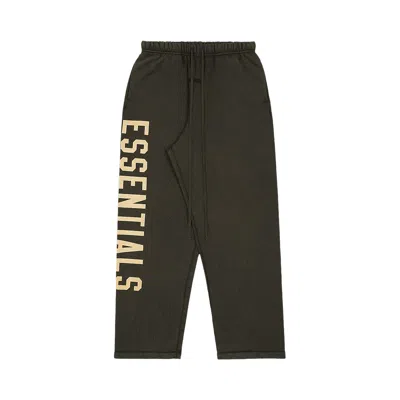 Pre-owned Essentials Fear Of God  Heavy Fleece Relaxed Sweatpants 'brown' | Men's Size Xxs