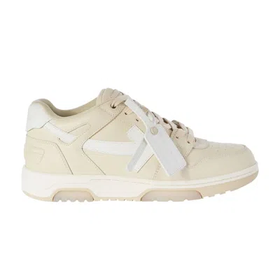 Pre-owned Off-white Out Of Office Low 'angora' | Cream | Men's Size 41