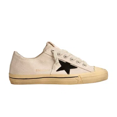 Pre-owned Golden Goose V-star Ltd 'white Black' | Cream | Men's Size 42