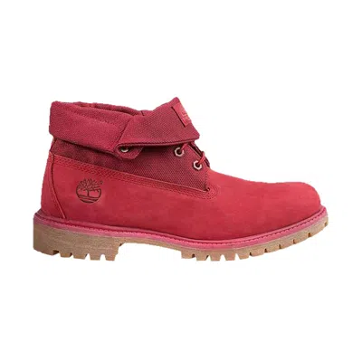 Pre-owned Timberland Roll Top Junior 'red Mono' | Kid's Size 2