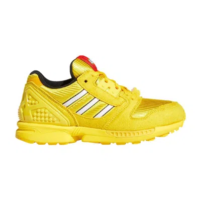 Pre-owned Adidas Originals Adidas Lego X Zx 8000 J 'color Pack - Equipment Yellow' | Kid's Size 4