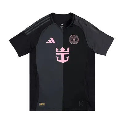 Pre-owned Adidas Originals Adidas Inter Miami Cf 25/26 Messi Away Authentic Jersey 'black' | Men's Size Xxl