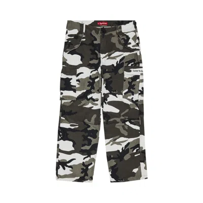 Pre-owned Supreme X Aphex Twin Alpha Industries Cargo Pant 'snow Camo' | Multi-color | Men's Size 30