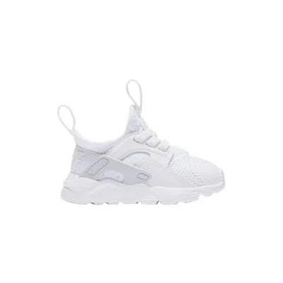 Pre-owned Nike Huarache Run Ultra Td 'triple White' | Infant Size 7