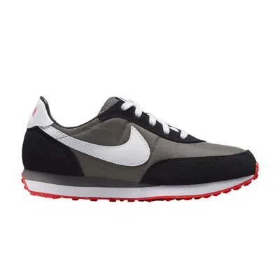 Pre-owned Nike Waffle Trainer 2 Ps 'flat Pewter Black' | Grey | Kid's Size 11