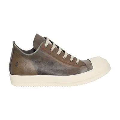 Pre-owned Rick Owens Hollywood Runway Low 'dust Milk' | Grey | Men's Size 42